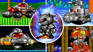 Sonic 2 - All Bosses (No Damage)