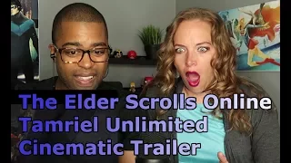 The Elder Scrolls Online: Tamriel Unlimited  Cinematic commercial Trailer (Reaction 🔥)