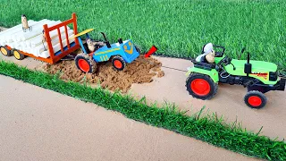 Diy Mini Tractor Bridge Construction Science Project | Mini Creative | Keep Villa | Sun Farming