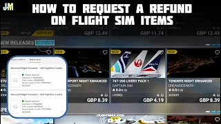 How to Request a Refund on Flight Simulator Items for Xbox Series X
