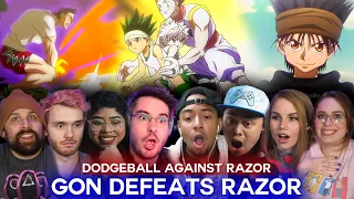 Dodgeball against Razor Part 3/3 | HxH Ep 71 Reaction Highlights