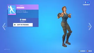 *RARE* VIVACIOUS EMOTE RETURNS TO ITEM SHOP AFTER 1111 DAYS!