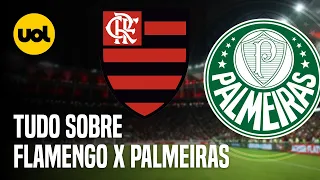 FLAMENGO X PALMEIRAS: ONDE ASSISTIR AO VIVO, HORÁRIO E ESCALAÇÕES PELA 33ª RODADA DO BRASILEIRÃO