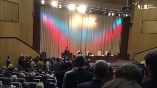 VL.ru - Новый врио губернатора Приморья Олег Кожемяко во Владивостоке