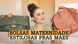 Minhas bolsas maternidade estilosas e práticas + dicas pra mamães 👜🤰🏻