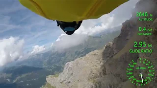 How far can a wingsuit fly?