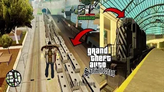 Can +100 Bus Stop The Train In Gta San Andreas !