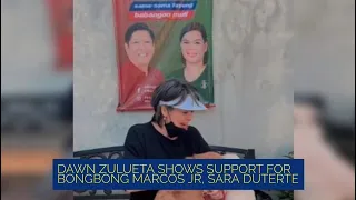 Dawn Zulueta shows support for Bongbong Marcos Jr, Sara Duterte