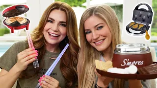 TESTING EVEN MORE FUN KITCHEN GADGETS w/ iJustine! Part 3