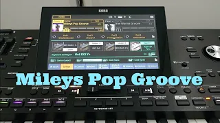 Korg Pa5x - Mileys Pop Groove - Pop Category - Style Element - OS V 1.2.0 new sound