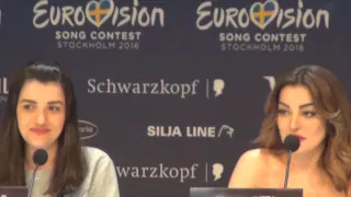 Eurovision 2016 Armenia - Iveta Mukuchyan Press Conference