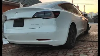 Tesla Model 3 Частина 3: Авто в Україні, початок ремонту