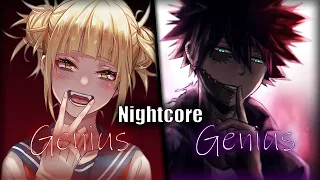 Nightcore- Genius  (Lyrics) (Switching Vocals)