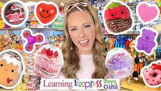 I BOUGHT EVERY VALENTINES DAY FIDGET, SLIME, & SQUISHMALLOW FROM LEARNING EXPRESS 💝😍💐