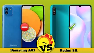 Samsung Galaxy A03 vs Xiaomi Redmi 9A #hp1jutaan #samsunggalaxya03 #redmi9a