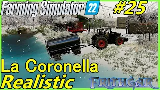 Let's Play FS22, La Coronella Realistic #25: Winter Work!