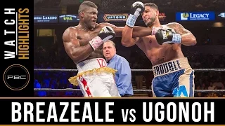 Breazeale vs Ugonoh HIGHLIGHTS: February 25, 2017 - PBC on FOX