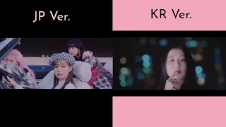 BLACKPINK - 'Lovesick Girls' (Comparison Japan ver/Korean ver MV)