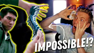 REACTING to the WORLD'S  most CREATIVE CARDISTRY!!