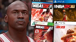 I Played EVERY NBA 2K with Michael Jordan on The Cover