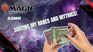 ASMR Magic the Gathering Starting to Get My Collection Organized 😅