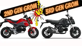 2nd Gen SF Grom vs 3rd Gen 2022 Grom - Which one is better?