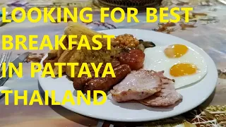 Pattaya English Breakfast Soi Bakau Thailand