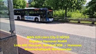 Sound | MAN A20 Lion's City Ü NÜ323 | Regiobus Hannover GmbH | H-RH 801
