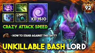 UNKILLABLE BASH LORD CARRY Faceless Void With Crazy Attack Speed Build Vs. DPS Burn Lifestealer