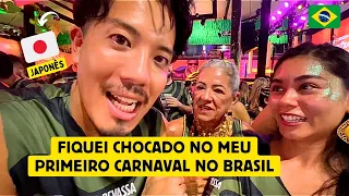 Um japonês chocado com o primeiro carnaval no Brasil