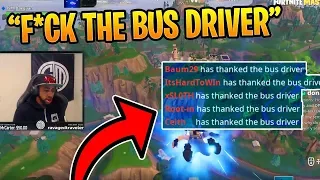 DAEQUAN REACTS TO 'Thank The Bus Driver' MEME IN FORTNITE!!