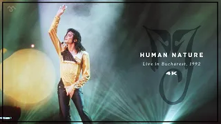 Michael Jackson - Human Nature (Dangerous Tour Bucharest - 4K)