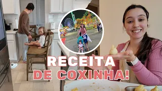 MOVEIS NOVOS, MELHOR RECEITA DE COXINHA E FOMOS NO RODEIO DE HOUSTON!