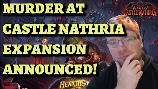 Everything we know about the upcoming Murder at Castle Nathria expansion so far! (Hearthstone)