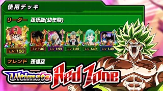 Beating Broly Red Zone with Full F2P Team