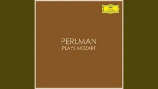 Mozart: Violin Concerto No. 1 in B-Flat Major, K. 207 (Cadenzas: Perlman) - I. Allegro moderato