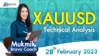 Gold/ XAUUSD Technical Analysis by Bravo Trade Academy : 28/2/2023