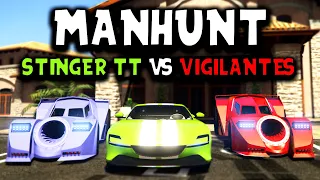 ONE Stinger TT VS TWO Vigilantes! | GTA 5 Manhunt