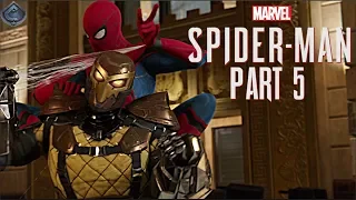 Spider-Man PS4 Walkthrough Part 5 - SHOCKER BOSS BATTLE!