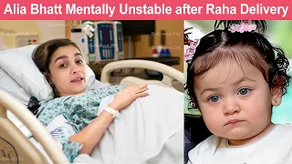 Alia Bhatt Mentally Unstable, Taking Weekly Therapies after Daughter Raha's Delivery