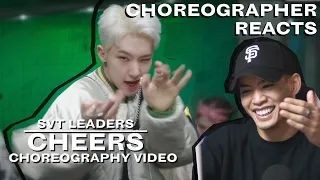 Dancer Reacts to SVT LEADERS [SEVENTEEN] - CHEERS Choreography Video