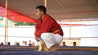 Final🥇80kg Vethozo (Phek) 🆚 Seyiejalie (kohima) Belt wrestling | Nagaland Olympic & Paralympic Games