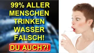 Wassertrinken – 5 Gründe warum auch Du Wasser wahrscheinlich falsch trinkst