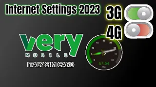 very Mobile Italy internet Settings| very Mobile APN settings 2023