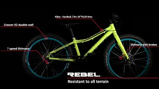 Cross REBEL 24" green 2019