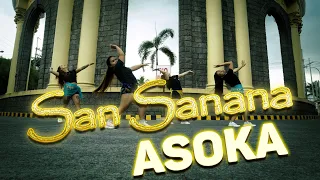 SAN SANANA - Asoka (Tiktok) Aakash Hain Koyi Prem Kavi | Dreamstar Krew | Dance Fitness Advance Fram
