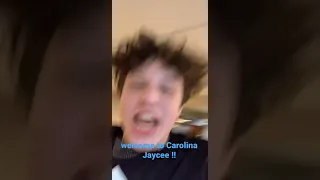 Carolina Panthers Fan Reacts to Jaycee Horn being selected with the 8th pick!! - NYIhayden