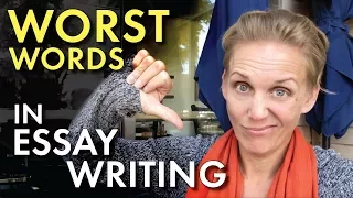 11 Words to Strike from Student Writing, Literary Analysis Writing, High School Teacher Vlog