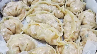 🥟당분간 마트에서 만두 안 사먹어요! ✌️쫄깃한 김치만두 2배 더 맛있게 만드는 만두속 만드는 비법