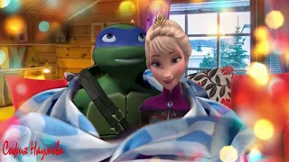 TMNT and Disney| Я читаю БИБЛИЮ, а ты КОРАН  | Leo and Elsa